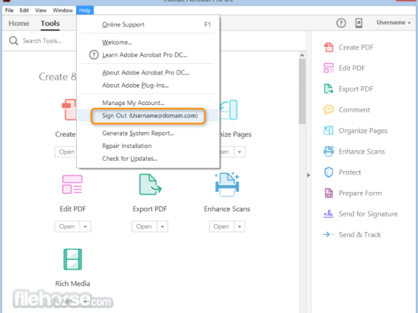 تنزيل Adobe Acrobat Pro DC Crack